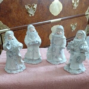 Charming Old World Santa Figurine Collection